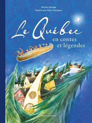 cover image of Le Québec en contes et légendes
